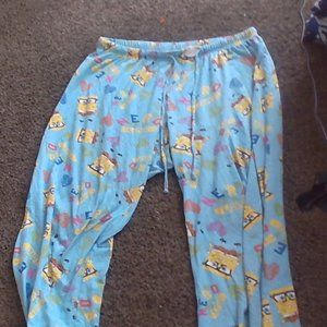 Matching nerd love spongebob pants